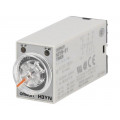 H3YN-21 AC200-230; Timer; 0,1min÷10h; DPDT; 250VAC/5A; 200÷230VAC; socket; -10÷50°C; OMRON