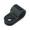 211-60003; Fixing clamp; Cable P-clips; ØBundle : 8mm; W: 10mm; polyamide; HELLERMANNTYTON 211-60003; Fixing clamp; Cable P-clips; ØBundle : 8mm; W: 10mm; polyamide; HELLERMANNTYTON