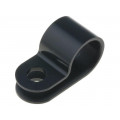 211-60004; Fixing clamp; Cable P-clips; ØBundle : 9.5mm; W: 10mm; polyamide; HELLERMANNTYTON 211-60004; Fixing clamp; Cable P-clips; ØBundle : 9.5mm; W: 10mm; polyamide; HELLERMANNTYTON