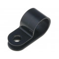 211-60005; Fixing clamp; Cable P-clips; ØBundle : 11mm; W: 10mm; polyamide; HELLERMANNTYTON 211-60005; Fixing clamp; Cable P-clips; ØBundle : 11mm; W: 10mm; polyamide; HELLERMANNTYTON