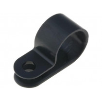 211-60006; Fixing clamp; Cable P-clips; ØBundle : 12.5mm; W: 10mm; polyamide; HELLERMANNTYTON