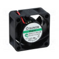 HA40201V4-1000U-A99; Fan: DC; axial; 12VDC; 40x40x20mm; 9.3m3/h; 12.3dBA; Vapo; Len: 305mm; SUNON