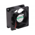 HA60251V4-1000U-A99; Fan: DC; axial; 12VDC; 60x60x25mm; 23.32m3/h; 10.7dBA; Vapo; 2500rpm; SUNON