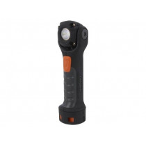 HARD CASE PRO PIVOT; Torch: LED; waterproof; 5h; 300lm; IPX4; set of batteries; ENERGIZER