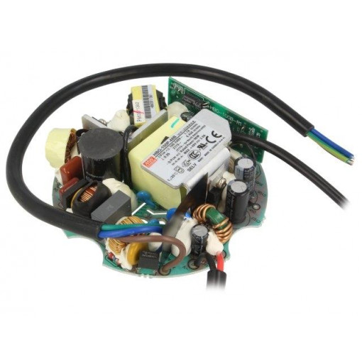 HBG-100P-48B; Power supply: switched-mode; LED; 96W; 28.8÷48VDC; 2000mA; IP00; MEAN WELL