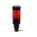 HBJD-40/D/1/R/24AC/DC/B; Signaller: signalling column; LED; red; Usup: 24VDC; Usup: 24VAC; ONPOW HBJD-40/D/1/R/24AC/DC/B; Signaller: signalling column; LED; red; Usup: 24VDC; Usup: 24VAC; ONPOW