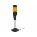 HBJD-40/D/1/Y/24AC/DC/B; Signaller: signalling column; LED; yellow; Usup: 24VDC; Usup: 24VAC; ONPOW HBJD-40/D/1/Y/24AC/DC/B; Signaller: signalling column; LED; yellow; Usup: 24VDC; Usup: 24VAC; ONPOW