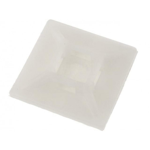 HC-102; Self-adhesive cable holder; polyamide; UL94V-2; natural; Ht: 4mm; KSS WIRING HC-102; Self-adhesive cable holder; polyamide; UL94V-2; natural; Ht: 4mm; KSS WIRING