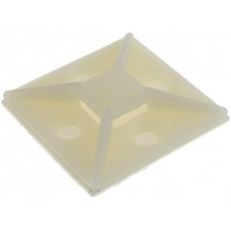 HC-3838; Self-adhesive cable holder; polyamide; UL94V-2; natural; L: 38mm; KSS WIRING