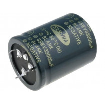 HC1V339M40050HA; Capacitor: electrolytic; SNAP-IN; 33000uF; 35VDC; Ø40x50mm; ±20%; SAMWHA HC1V339M40050HA; Capacitor: electrolytic; SNAP-IN; 33000uF; 35VDC; Ø40x50mm; ±20%; SAMWHA