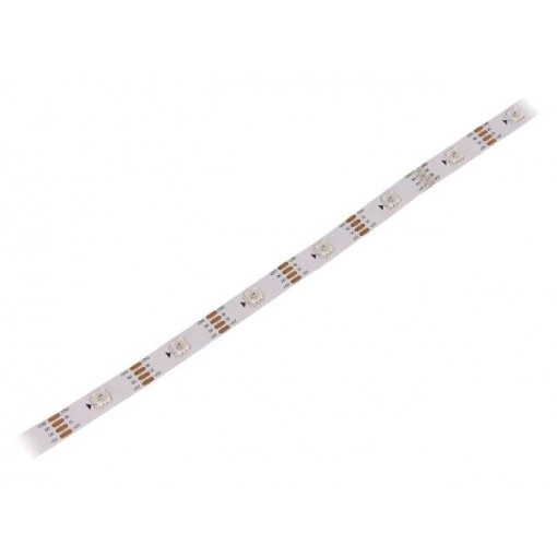 HC-F5V-30L-30LED-W-WS2813 IP20; Programmable LED tape; RGB; 5050; 5V; LED/m: 30; 10mm; 140°; IP20; WORLDSEMI