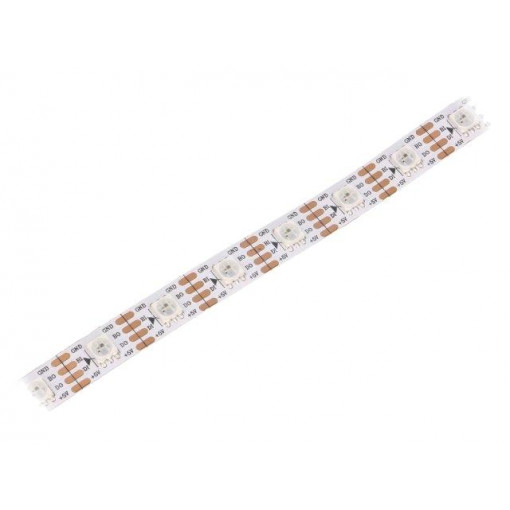 HC-F5V-60L-60LED-W-WS2813  IP20; Programmable LED tape; RGB; 5050; 5V; LED/m: 60; 10mm; 140°; IP20; WORLDSEMI