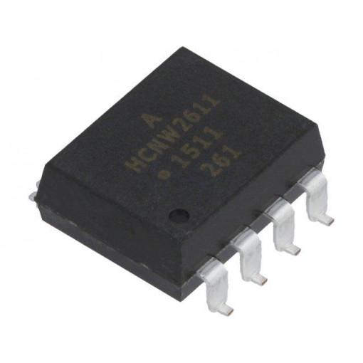 HCNW2611-300E; Optocoupler; SMD; Channels: 1; Out: gate; 3.75kV; 10Mbps; BROADCOM (AVAGO)