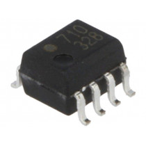 HCPL-0710-000E; Optocoupler; SMD; Channels: 1; Out: CMOS; 3.75kV; 12.5Mbps; 20kV/μs; BROADCOM (AVAGO)