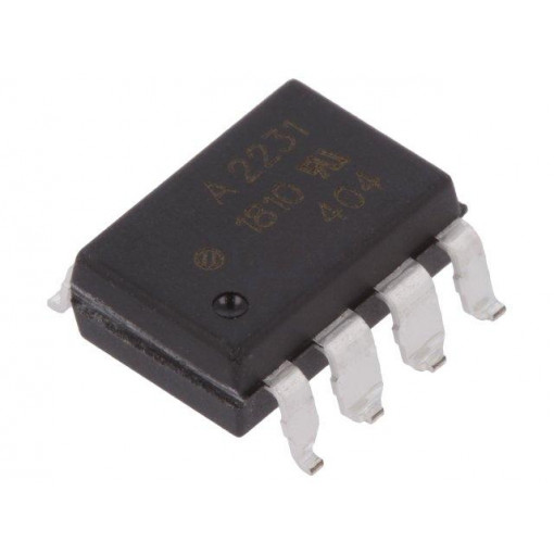 HCPL-2231-300E; Optocoupler; SMD; Channels: 2; Out: gate; 3.75kV; Gull wing 8; BROADCOM (AVAGO)