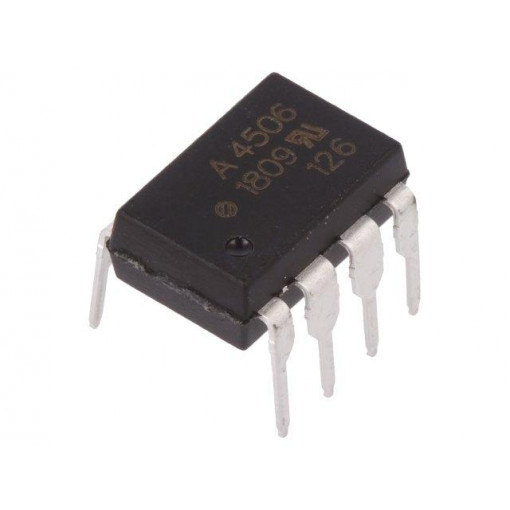 HCPL-4506-000E; Optocoupler; THT; Channels: 1; Out: transistor; Uinsul: 5kV; Uce: 20V; BROADCOM (AVAGO)
