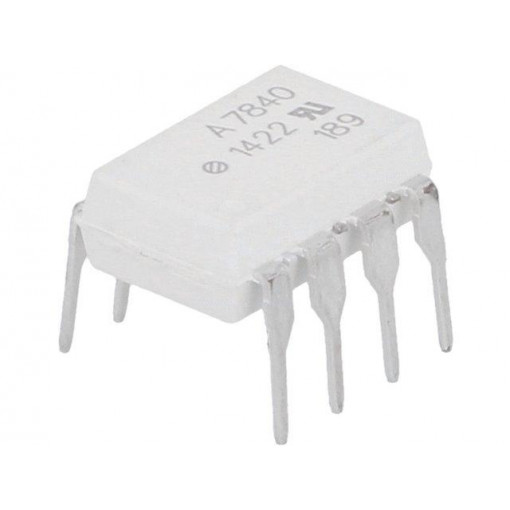 HCPL-7840-000E; Optocoupler; THT; Channels: 1; Out: isolation amplifier; 3.75kV; BROADCOM (AVAGO)