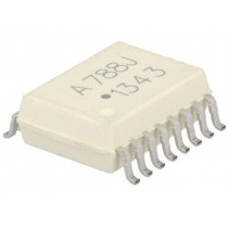 HCPL-788J-000E; Optocoupler; SMD; Channels: 1; Out: isolation amplifier; SO16; BROADCOM (AVAGO)