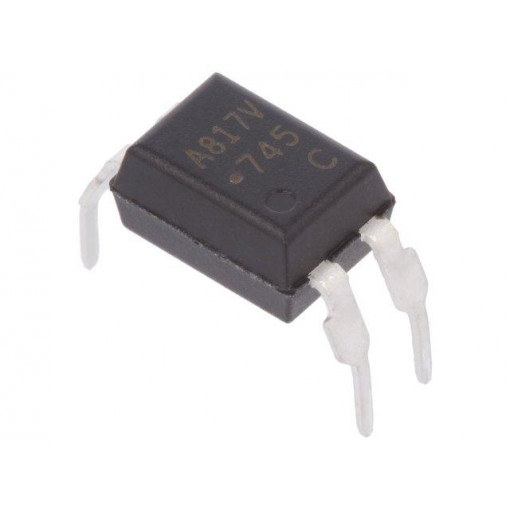 HCPL-817-W6CE; Optocoupler; THT; Channels: 1; Out: transistor; Uinsul: 5kV; Uce: 70V; BROADCOM (AVAGO)