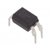 HCPL-817-W6DE; Optocoupler; THT; Channels: 1; Out: transistor; Uinsul: 5kV; Uce: 70V; BROADCOM (AVAGO)