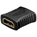 68688; Adapter; HDMI socket,both sides; Colour: black; Goobay