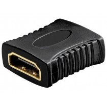 68688; Adapter; HDMI socket,both sides; Colour: black; Goobay