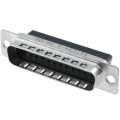 167294-1; D-Sub; PIN: 25; male; for cable; Type: w/o contacts; A: 39mm; B: 8.4mm; TE Connectivity 167294-1; D-Sub; PIN: 25; male; for cable; Type: w/o contacts; A: 39mm; B: 8.4mm; TE Connectivity