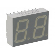 HDSP-521E; Display: LED; 7-segment; 14.22mm; 0.56 HDSP-521E; Display: LED; 7-segment; 14.22mm; 0.56
