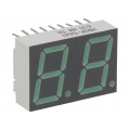 HDSP-5621; Display: LED; 7-segment; 14.22mm; 0.56 HDSP-5621; Display: LED; 7-segment; 14.22mm; 0.56
