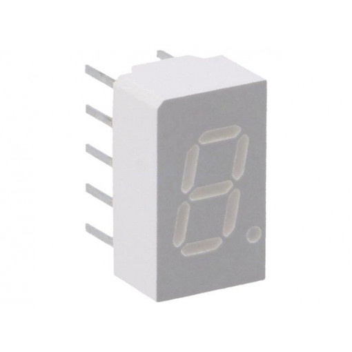 HDSP-7403; Display: LED; 7-segment; 7.62mm; 0.3