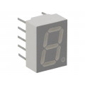 HDSP-F101; Display: LED; 7-segment; 10mm; 0.4