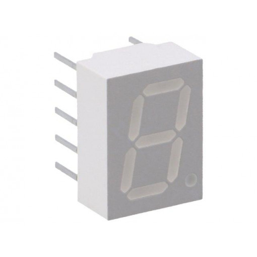 HDSP-F203; Display: LED; 7-segment; 10mm; 0.4