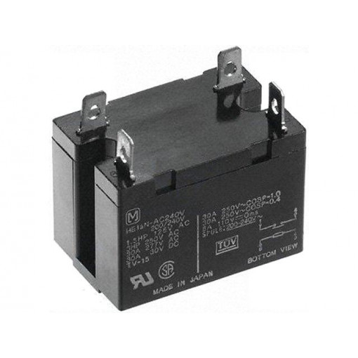 HE2AN-DC24V; Relay: electromagnetic; DPST-NO; Ucoil: 24VDC; Icontacts max: 25A; PANASONIC