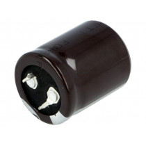HE2W157M25030HC; Capacitor: electrolytic; SNAP-IN; 150uF; 450VDC; Ø25.4x30mm; ±20%; SAMWHA