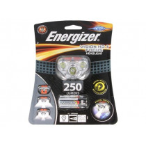 VISION HD+ FOCUS; Torch: LED headtorch; waterproof; 6h; 300lm; Colour: grey; ENERGIZER