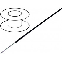 0068001; Wire; ÖLFLEX® HEAT 180 SiD; solid; Cu; 0.5mm2; silicone; black; LAPP KABEL