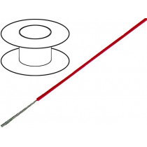 0057104; Wire; ÖLFLEX® HEAT 180 SiF; stranded; Cu; 25mm2; silicone; red; LAPP KABEL