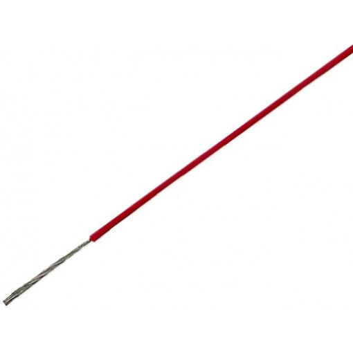 0054104; Wire; ÖLFLEX® HEAT 180 SiF; stranded; Cu; 6mm2; silicone; red; 100m; LAPP KABEL 0054104; Wire; ÖLFLEX® HEAT 180 SiF; stranded; Cu; 6mm2; silicone; red; 100m; LAPP KABEL