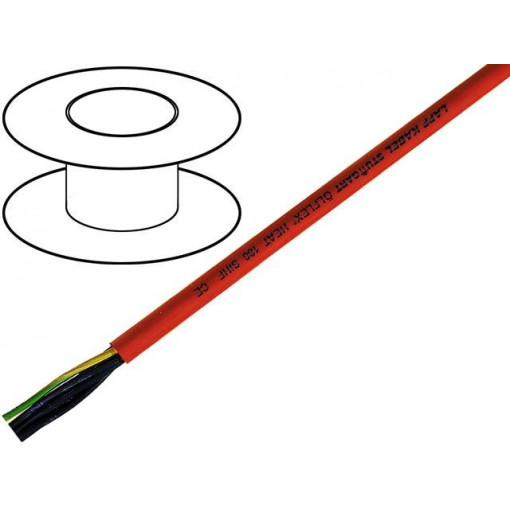 0046020; Wire; ÖLFLEX® HEAT 180 SiHF; Cu; stranded; 3G2,5mm2; silicone; LAPP KABEL 0046020; Wire; ÖLFLEX® HEAT 180 SiHF; Cu; stranded; 3G2,5mm2; silicone; LAPP KABEL