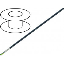 0091331; Wire; ÖLFLEX® HEAT 260 C MC; stranded; Cu; 4G0,75mm2; PTFE; black; LAPP KABEL