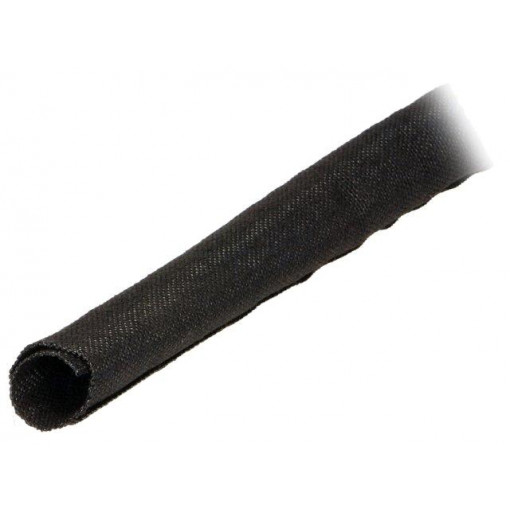 170-01301; Conduit; Braid diameter: 15mm; Mat: polyamide; Len: 50m; black; HELLERMANNTYTON
