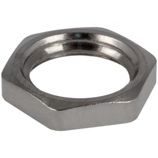 KM MS PG29; Nut; PG29; brass; nickel; 41mm; HELUKABEL