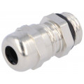 HT-MS PG7; Cable gland; PG7; IP68; Mat: brass; Body plating: nickel; HELUKABEL HT-MS PG7; Cable gland; PG7; IP68; Mat: brass; Body plating: nickel; HELUKABEL