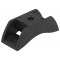 91047; Cable tie holder; polyamide; black; A: 16mm; B: 19.1mm; C: 44mm; HELUKABEL