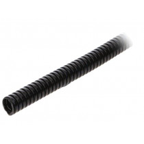 HELUCOND PA-S NW4.5; Protective tube; ØBraid : 4.5mm; polyamide 6; black; Len: 100m; HELUKABEL