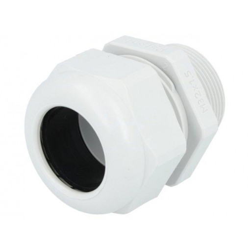 HSK-L M32 RAL7035; Cable gland; with long thread; M32; IP68; Mat: polyamide; HELUKABEL