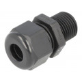 HSK-L M16 RAL9005 99849; Cable gland; with long thread; M16; IP68; Mat: polyamide; black; HELUKABEL HSK-L M16 RAL9005 99849; Cable gland; with long thread; M16; IP68; Mat: polyamide; black; HELUKABEL