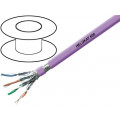 80810; Wire; HELUKAT® 600,S/FTP; 7e; solid; Cu; 4x2x23AWG; FRNC; violet; HELUKABEL