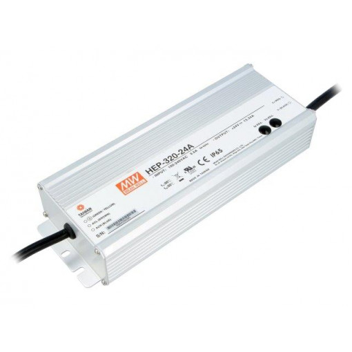 HEP-320-24A; Power supply: switched-mode; modular; 320.16W; 24VDC; 21÷26VDC; MEAN WELL