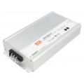 HEP-600-24; Power supply: switched-mode; modular; 600W; 24VDC; 280x144x48.5mm; MEAN WELL